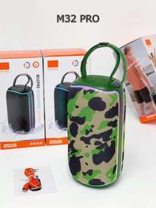 Haut-parleur portable tendance 2026 M32pro 16W avec prise en charge TF/<span class=keywords><strong>FM</strong></span>, batterie 1500 mAh, modes multi-lecture et son stéréo TWS pour camping, plage et fêtes - Product Image 3