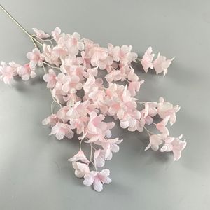 Guirnalda de Flores Artificiales de Seda, Rama Individual, Alta Simulación, Decoración para Bodas y Hogar, Blanco, Rosa, Champán, Azul, Rojo - Product Image 3