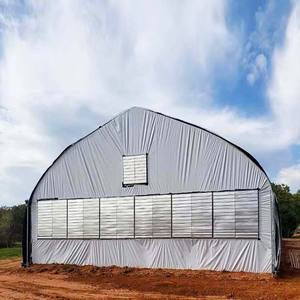 Vente chaude Agricole 30x100ft Blackout Serre pour Plantes Cultivant La Privation <span class=keywords><strong>De</strong></span> <span class=keywords><strong>Lumière</strong></span> Serre - Product Image 2