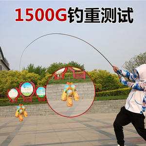 Canne à pêche télescopique 2,4 m légère et rigide en fibre de carbone pour la pêche à la carpe à Taiwan - Product Image 3