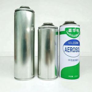 Lata de <span class=keywords><strong>Acero</strong></span> <span class=keywords><strong>Inoxidable</strong></span> de 500 ml <span class=keywords><strong>con</strong></span> Tapa de Rosca para Uso Industrial Químico, Aerosol Limpiador, Impresión CMYK Personalizada, ISO9001 - Product Image 1