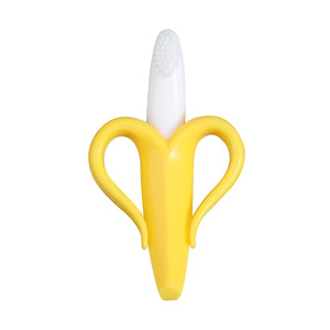Mordedor de Silicona con Forma de Plátano para Bebés, de Grado Alimenticio, Suave, Seguro y Libre de BPA, Juguete de Masaje para la Dentición - Product Image 4