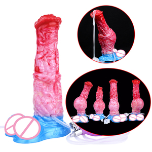 NNSX Cheval Gode Squirt Adult Sex Toys Éjaculant Butt <span class=keywords><strong>Plug</strong></span> avec Enema Gode <span class=keywords><strong>Gonflable</strong></span> Noeud Épais Stimulateur Anal pour Hommes <span class=keywords><strong>Gay</strong></span> - Product Image 1