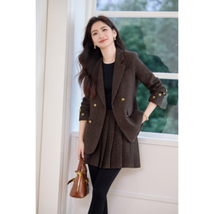 MIER XW1692-C203 Completo Giacca Professionale da <span class=keywords><strong>Donna</strong></span> <span class=keywords><strong>Abbigliamento</strong></span> <span class=keywords><strong>Formale</strong></span> Tailleur Femminile <span class=keywords><strong>Abbigliamento</strong></span> da Ufficio Blazer da <span class=keywords><strong>Donna</strong></span> - Product Image 3