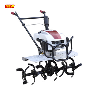 Mini Trattore Agricolo 5HP con Motore a Benzina, Motozappa con Cambio e Pompa <span class=keywords><strong>per</strong></span> Lavorazione del Terreno e Diserbo in <span class=keywords><strong>Vigneto</strong></span> - Multifunzione - Product Image 2