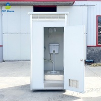 Salle de bain commerciale extérieure portable personnalisée pour adultes salle de douche et toilettes publiques autonettoyantes automatiques