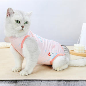 Ropa de Recuperación <span class=keywords><strong>para</strong></span> Gatos, Traje <span class=keywords><strong>para</strong></span> Gatos <span class=keywords><strong>para</strong></span> el Cuidado de Heridas, Ropa de Verano <span class=keywords><strong>para</strong></span> Mascotas Después de la Cirugía - Product Image 2