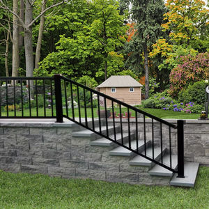 装飾的な熱処理レーザーカットアルミ手すりパネルバルコニーと階段パウダーコーティング - Product Image 2