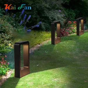 Einfahrt Boden Rasen pfosten Moderne dekorative wasserdichte Ip65 10w Outdoor LED Garten lampe