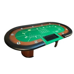 Professional high quality luxury texas hold em 12 seat poker replace table