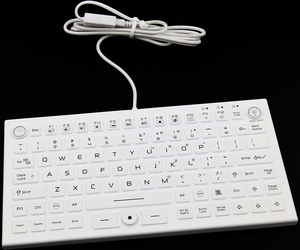 <strong>Mini</strong> Industrial Medical Silicone Backlight <strong>Keyboard</strong> with Built-in <strong>Mouse</strong> - Product Image 5