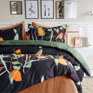 Set di biancheria da letto in cotone egiziano colorato per adulti e bambini piumino copripiumino <span class=keywords><strong>140x200</strong></span> <span class=keywords><strong>lenzuola</strong></span> per piante all'ingrosso per uso domestico - Product Image 4