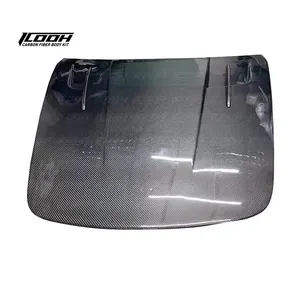 ICOOH Racing คาร์บอนไฟเบอร์ชุดร่างกายด้านหน้าเครื่องยนต์HoodสําหรับPorsche Carrera 911 997