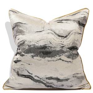 <span class=keywords><strong>Housse</strong></span> <span class=keywords><strong>de</strong></span> <span class=keywords><strong>coussin</strong></span> grise moderne noire 50x50cm taie d'oreiller décorative pour canapé décoration intérieure taie d'oreiller taie d'oreiller jacquard <span class=keywords><strong>beige</strong></span> - Product Image 1