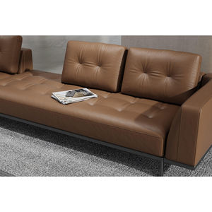 Sofa desain kantor kustom pabrikan Tiongkok Sofa kulit santai furnitur ruang kantor rumah Modern - Product Image 2
