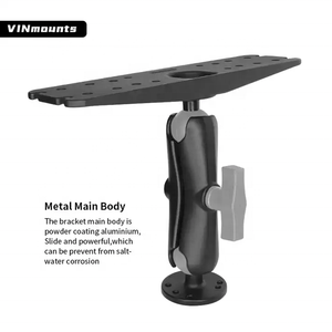 Soporte para Electrónica Marina con Brazo Mediano Compatible con Garmin, Lowrance, Humminbird para Kayak, Barco y Otros Accesorios Marinos - Product Image 3