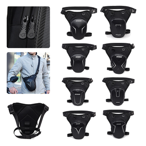 Borsa a tracolla multifunzionale Borsa da cintura di grande capacità Borsa portatile per cellulare per unisex con jack per auricolari Resistente all'usura - Product Image 1