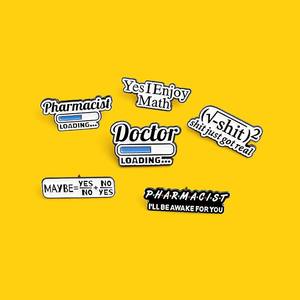 Pin de Esmalte Personalizado con Diseño Científico, Broche de Microscopio, Química, Matemáticas, Física, Insignia de Laboratorio, Pin de Solapa de Esmalte Suave - Product Image 4