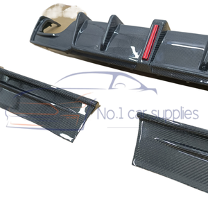 G26 425i 430i <span class=keywords><strong>Gran</strong></span> <span class=keywords><strong>Coupe</strong></span> <span class=keywords><strong>2023</strong></span> Nuevo difusor trasero de fibra de carbono con lámpara para 4 Series G - Product Image 2