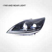 Sistema de Modificación de Faros LED para Automóvil, Faros Delanteros Modificados, Luces LED DRL de Conducción Diurna para Ford Focus 2009-2013