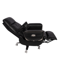Chaises de bureau de direction de luxe contemporaines, ergonomiques, modernes, en cuir véritable, pour le patron