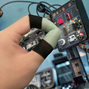 Anti-Rutsch-Daumen Sicherheits handschuhe Gaming Finger Sleeve für PUBG Handy Schweiß feste Touchscreen-freundliche Abdeckung - Product Image 6