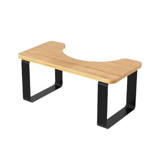 Wooden Toilet <b>Stool</b> With Anti Slip Surface For <b>Bathroom</b> Use Simple Modern Design For Adults Children Elderly - Product Image 5