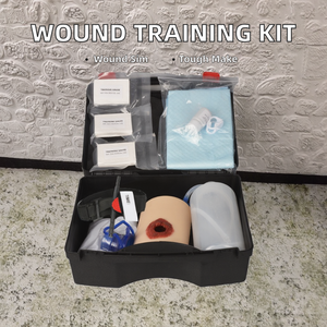 Silicone giải phẫu mô hình cho tccc/<span class=keywords><strong>EMT</strong></span>/phec y tế đào tạo gunshot vết thương gói huấn luyện viên với tourniquet chảy máu kiểm soát - Product Image 2