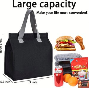 Custom Factory <b>Lunch</b> Bag Waterproof Reusable Portable <b>Lunch</b> Tote Thermal <b>Lunch</b> <b>Box</b> Bag - Product Image 2