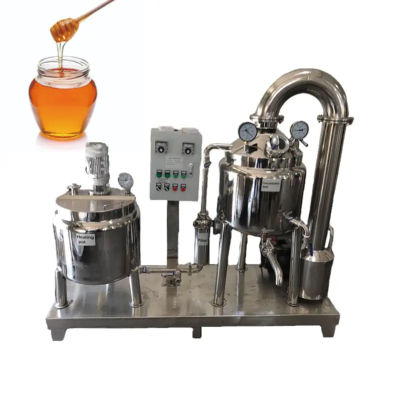 High quality honey heating processing equipment honey separator filtering machine for sale