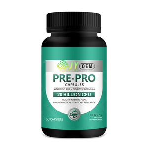 Cápsulas Probióticas Bifido <span class=keywords><strong>Lacto</strong></span> Synbiotic, 20 Mil Millones de UFC, Liberación Retardada, Complejo, Proveedor Mayorista, Marca Privada, OEM - Product Image 1