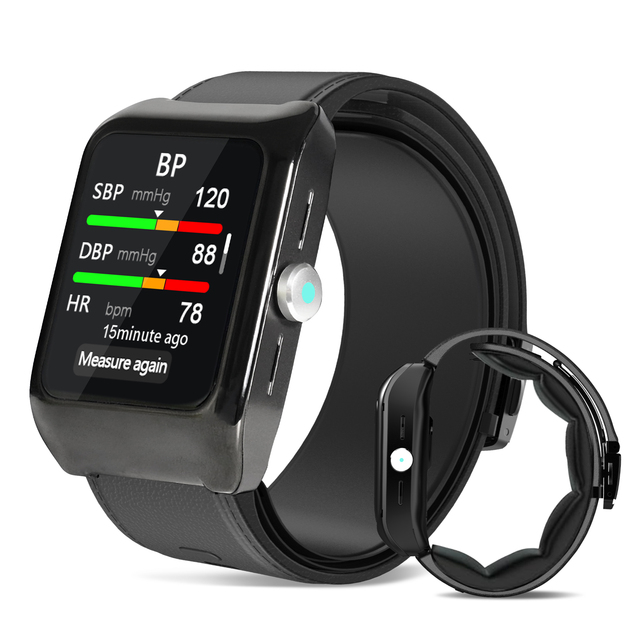 Smart Blood Pressure Monitor Watch with Heart Rate Monitor for Health Digital BP Machine Airbag Watch Blood Pressure Monitor