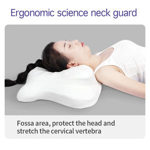 Almohada Cervical Butterfly para Dormir, Diseño Marino Moderno, Ergonómica, de Espuma Viscoelástica, con Soporte Contorneado, Color Personalizable - Product Image 4