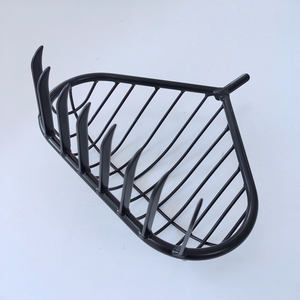 Usine Design Personnalisé Fil Métallique Pliage Soudage En Acier Inoxydable Outil De Pêche Aux Coquillages À Main Beachcombing Râteau Clam Râteau - Product Image 2