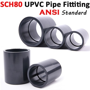 Ansi อะแดปเตอร์ท่อ upvc แบบ SCH80สลิป (ซ็อกเก็ต x ซ็อกเก็ต) ข้อต่อท่อพีวีซีซ่อมแซมข้อต่ออะแดปเตอร์ท่อ - Product Image 4