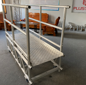 โครงยึดไฟเวทีอลูมิเนียมโครงยึดจอแสดงผลโครงยึดสำหรับงานหนักและแคทวอล์พร้อมล้อเคลื่อนย้ายได้ - Product Image 4