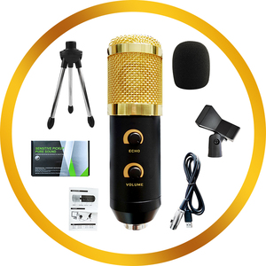 Altavoz con Micrófono Dinámico y Soporte de Trípode para Teléfono, PC, <span class=keywords><strong>Skype</strong></span>, Juegos en Línea y Vlogging - Product Image 2