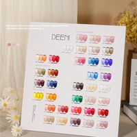 Kit de vernis à ongles en gel de résine végétale transparente, translucide, style macaron, imperméable, pour photothérapie, usage professionnel en salon