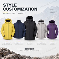 Veste Softshell Extérieure T800 Extensible 4 Directions avec Logo Personnalisé, Imperméable, à Capuche, pour Randonnée, Vente en Gros OEM ODM