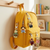 Porte-clés promotionnel en forme d'ours mignon et tendance, pendentif de sac, cadeaux pour couple, vente en gros