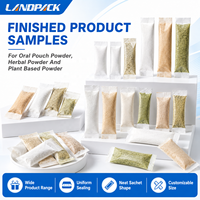 Machine d'emballage multi-voies pour sachets de snus et sticks de café instantané 3-en-1, saveur menthe fraîche, à base de plantes, pour produits buccaux