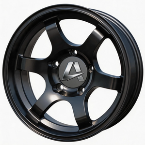 Jante en alliage noire TE37 16 pouces 5x139.7 16x6J -21mm ET concave gris canon pour Suzuki Jimny Samurai & <span class=keywords><strong>LADA</strong></span> <span class=keywords><strong>NIVA</strong></span> <span class=keywords><strong>4x4</strong></span> tout-terrain - Product Image 1