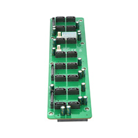 Adaptador de Disco Duro SATA de 7 Pines/15 Pines/7+7+15 Pines para Placa Base de Servidor, Conector de Alimentación Molex de 4 Pines, Conector de Ventilador de 3 Pines, PCIe