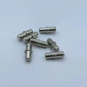Nickel-plated Hardware Manufacturing Carbon Steel Furniture Pin 5mm Nickel-Plated Shelf Support Pin