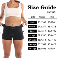 Prix de gros Boxer 4 couches culotte menstruelle flux lourd protection complète sous-vêtements d'incontinence Culotte Menstruelle logo sans couture