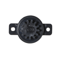 Boîte à lunettes de voiture avec amortisseur rotatif HCL-53, engrenage en plastique, amortisseur à fermeture douce pour console centrale de berline et SUV