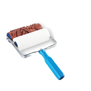 Rouleaux <span class=keywords><strong>de</strong></span> <span class=keywords><strong>peinture</strong></span> décoratifs en mousse bleu foncé <span class=keywords><strong>de</strong></span> 6 pouces, outils <span class=keywords><strong>de</strong></span> <span class=keywords><strong>peinture</strong></span>, pinceaux, rouleaux <span class=keywords><strong>de</strong></span> <span class=keywords><strong>peinture</strong></span> à motifs - Product Image 4