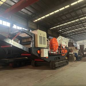 Concasseur mobile de déchets de construction, concasseur de minerai, concasseur de béton, ligne de production, véhicule de concassage mobile sur chenilles - Product Image 4