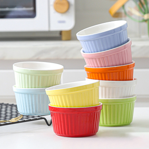 Ramequins en céramique personnalisés de 3,5 pouces pour la cuisson, 6 oz, résistants au four, pour crème brûlée et <span class=keywords><strong>soufflé</strong></span>, avec logo imprimé, vente en gros - Product Image 3