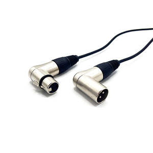 Câble d'extension <span class=keywords><strong>XLR</strong></span> femelle à 3 broches personnalisé vers double prise mâle en Y pour amplificateur, haut-parleur, mélangeur casque - Product Image 3
